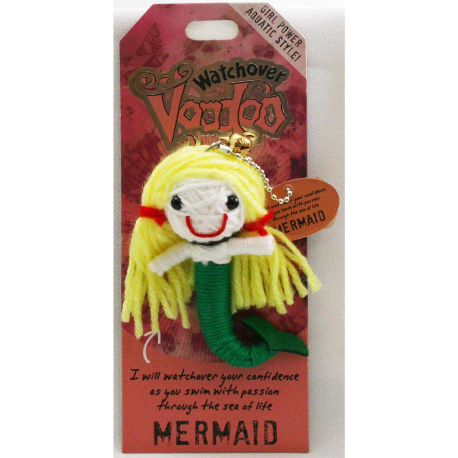 Watchover Voodoo Mermaid Good Luck Doll - Collectible Charm Figurine With Unique Powers