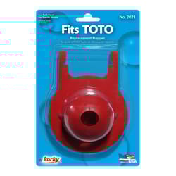 Korky Toilet Flapper Red Rubber