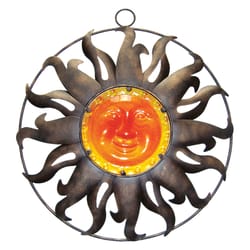 CTM Sunface Metal 21 in. H Wall Hanging