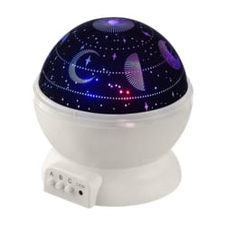 Globe Electric Manual Plug-in Space Projector LED Night Light