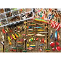 Cobble Hill Fishing Lures Jigsaw Puzzle 1000 pc