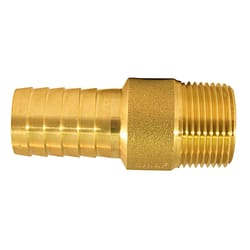 Apollo 3/4 in. Barb in to X 3/4 in. D MPT Brass Male Adapter