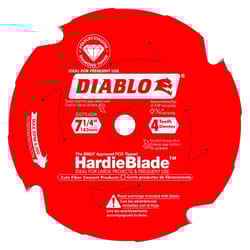 Diablo HardieBlade 7-1/4 in. D X 5/8 in. TiCo Hi-Density Carbide Fiber Cement Blade 6 teeth 1 pk