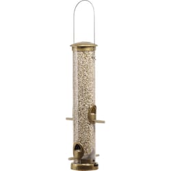 Aspects Aspects Songbird 1.25 qt Polycarbonate Seed Tube Hanging Bird Feeder 4 ports