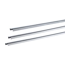 M-D BUILDING PRODUCTS Black Aluminum/Vinyl Top & Sides Door Seal For Door Jambs 84 in. L X 0.25 in.