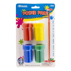 Bazic Products Assorted Kid's Paint Set Exterior and Interior 0.6 oz