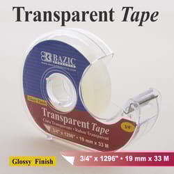 Bazic Products 3/4 in. W X 1296 in. L Transparent Tape