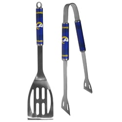 Siskiyou Sports NFL Stainless Steel Multicolored Grill Tool Set 2 pc