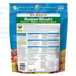 Dr. Earth Natural Wonder Organic Granules Apple, Citrus, Peaches Plant Food 4 lb