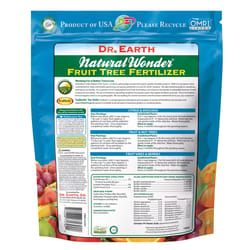 Dr. Earth Natural Wonder Organic Granules Apple, Citrus, Peaches Plant Food 4 lb