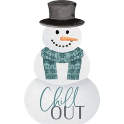 P. Graham Dunn Multicolored Chill Out Sign 4.5 in.