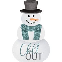 P. Graham Dunn Multicolored Chill Out Sign 4.5 in.