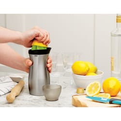 Tovolo Green/Silver Plastic/Stainless Steel Cocktail Shaker 24 oz