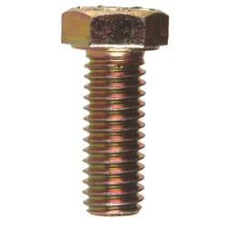 HILLMAN 3/8 in. D X 1 in. L Heat Treated Steel Hex Head Cap Screw 100 pk