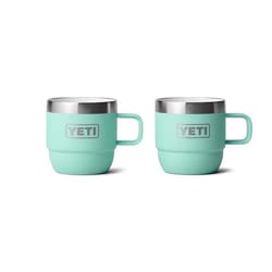 YETI Rambler 6 oz Seafoam BPA Free Espresso Insulated Tumbler Set