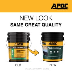 Black Jack Gloss Black Asphalt Roof And Foundation Coating 5 gal