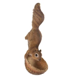 Songbird Valley Polyresin Scurrying Squirrel Bird Feeder 1 ports