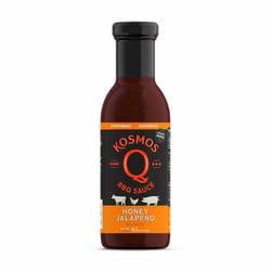 Kosmos Q Honey Jalapeno BBQ Sauce 15.5 oz