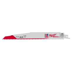 Milwaukee The AX Sawzall 9 in. Bi-Metal Demo Reciprocating Saw Blade 5 TPI 10 pk