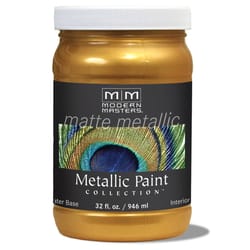 Modern Masters Shimmer Matte Olympic Gold Metallic Paint 1 qt