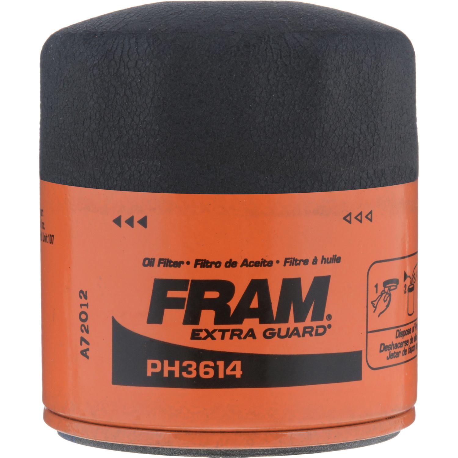 UPC 009100381019 product image for Fram Oil Filter Mfg No. PH3614 (PH3614) | upcitemdb.com