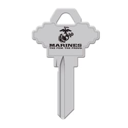 Hy-Ko Marines House/Padlock Key Blank SC1 Single For House