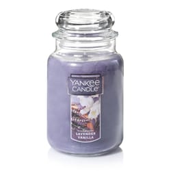 Yankee Candle Purple Lavender Vanilla Scent Jar Candle 22 oz