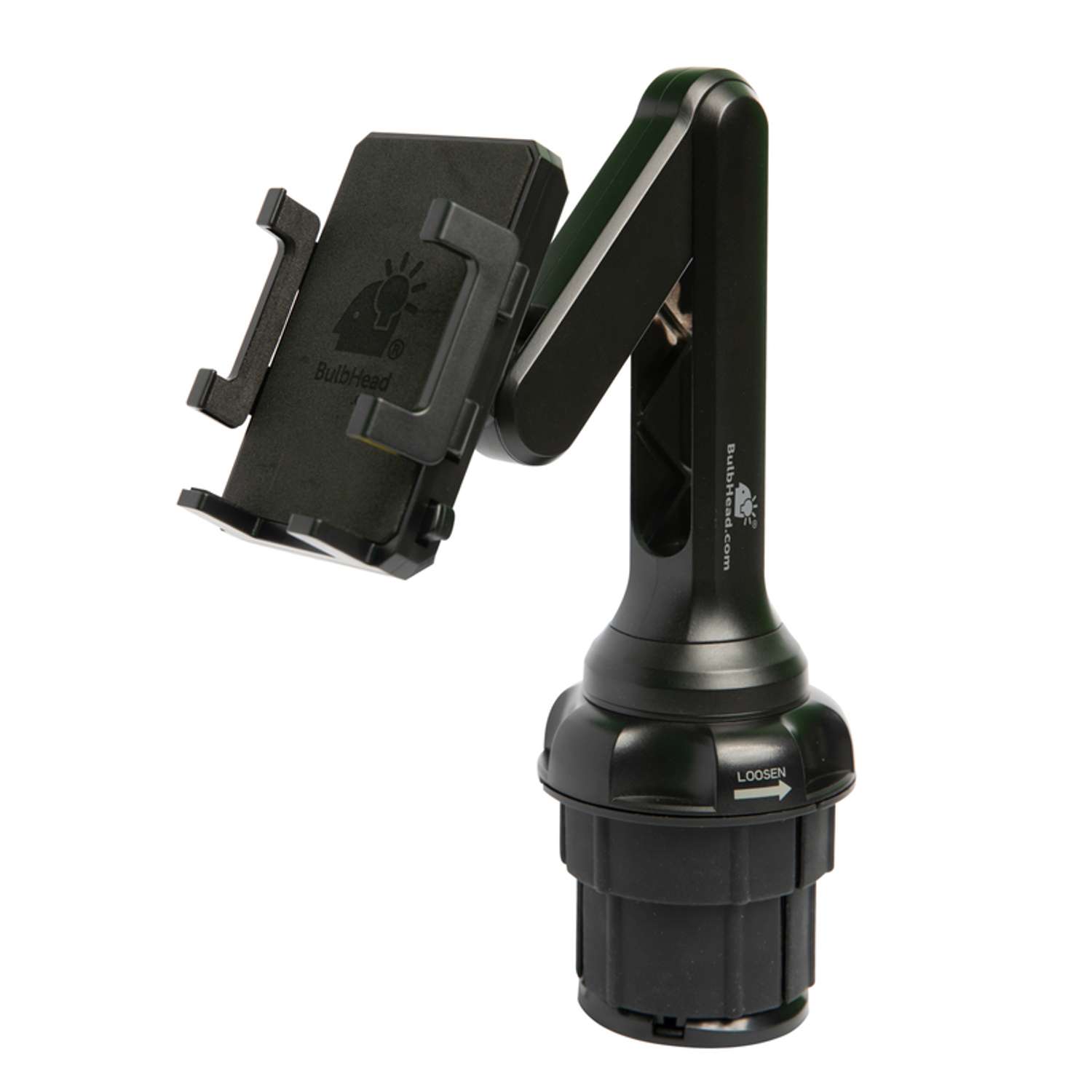 Bulbhead Cup Call Crane Black Cell Phone Holder - Ace Hardware