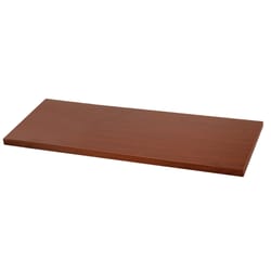 Organized Living 30 in. W X 14 in. D Cherry Wood Shelf Board