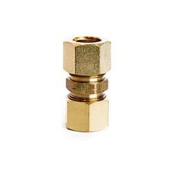 ATC 1/2 in. Compression 1/2 in. D Compression Yellow Brass Union
