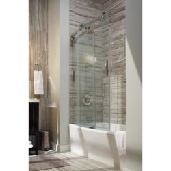 Delta Classic 400 60 in. H X 30 in. L Clear Shower Door