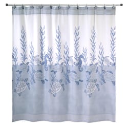 Avanti Linens Caicos 72 in. H X 72 in. W Multicolor Coastal Shower Curtain Poly/Cotton