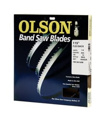Olson 115 in. L X 1/4 in. W Carbon Steel Band Saw Blade 14 TPI Regular teeth 1 pk