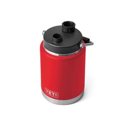 YETI Rambler 0.5 gal Rescue Red BPA Free Insulated Jug