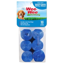 Four Paws Wee-Wee Plastic Disposable Pet Waste Bags 90 pk