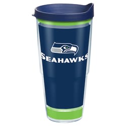 Tervis NFL 24 oz Seattle Seahawks Multicolored BPA Free Tumbler with Lid