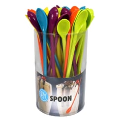 R&M International Corp Assorted Plastic Long Spoon