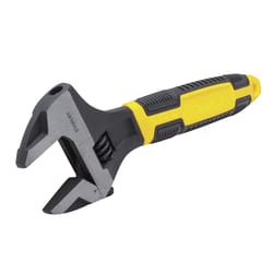 Stanley MaxSteel Metric and SAE Adjustable Wrench 12 in. L 1 pc