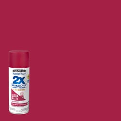 Rust-Oleum Painter's Touch 2X Ultra Cover Matte Red Currant Paint+Primer Spray Paint 12 oz