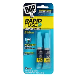 DAP Rapid Fuse High Strength Glue Clear All Purpose Adhesive 2 gm