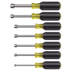 Klein Tools Nut Driver Kit Driver Set 6.75 to 7.3125 in. L 7 pc