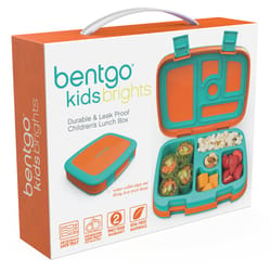 Bentgo kids brights 4 Orange/Green Clip It Lunch Cube 1 pk