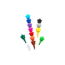 Ooly Washable Assorted Color Crayons 12 pk