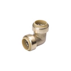 B&K Proline Push to Connect 1 in. PTC X 1 in. D PTC Brass 90 Degree Elbow