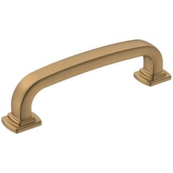 Amerock Surpass Transitional Rectangle Cabinet Pull 3-3/4 in. Champagne Bronze 1 pk