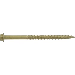 HILLMAN Power Pro No. 10 Ga. X 2-3/4 in. L Star Hex Washer Head Coarse Multi-Material Screws