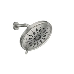 Moen Enthrall Brushed Nickel 5 settings Rainshower Showerhead 1.75 gpm