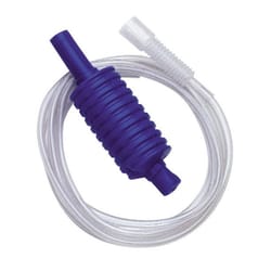 Custom Accessories Hand Operated Plastic 72 in. Siphon Pump