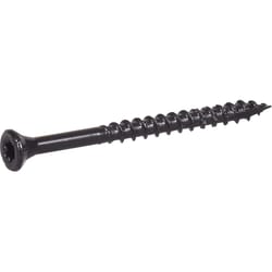 HILLMAN Deck Plus No. 8 Ga. X 1-5/8 in. L Black Star Flat Head Exterior Deck Screws 1 lb 147 pk