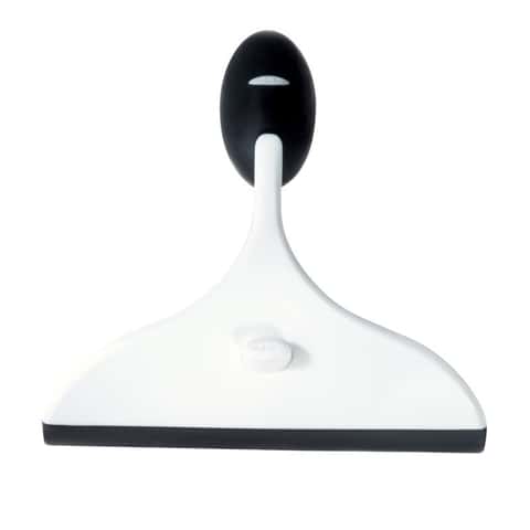 OXO Good Grips All-Purpose Squeegee & Good Grips Shower Stall Drain  Protector, Stainless